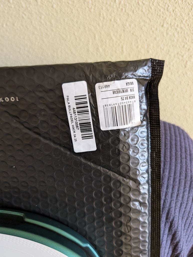 Pala Bullpadel Paquito Navarro Hack 04 2025