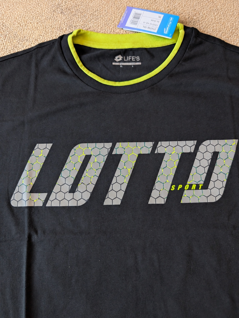 Camiseta Lotto Sport Man Talla XL