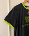 Camiseta Cartri Negra / Verde Lima – Talla XL