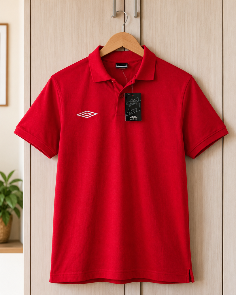 Polo Umbro Man Rojo – Talla S