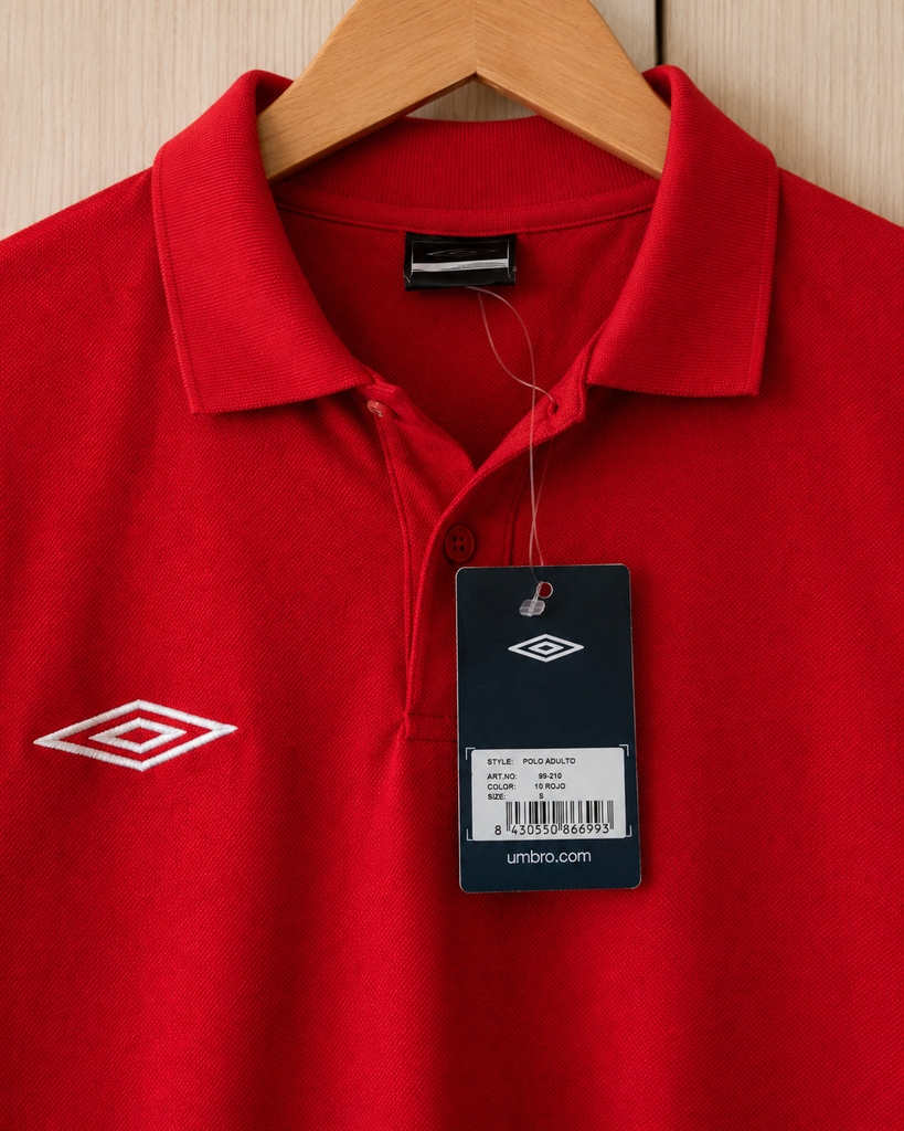 Polo Umbro Man Rojo – Talla S