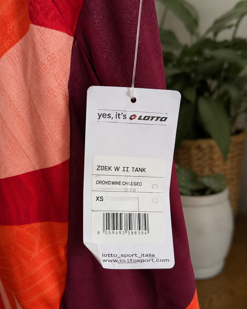 Camiseta Lotto Grenadine Red Talla XS