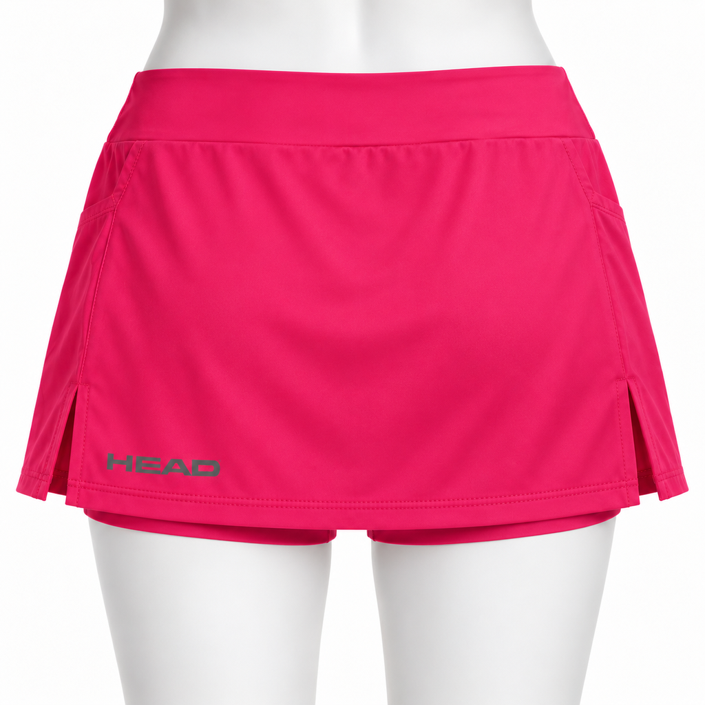 Falda-pantalón HEAD Club Basic Skort Fucsia – Talla M