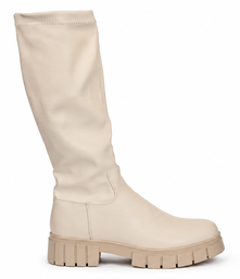 [RF00083] Botas Largar Merry Scott Beige Charol Talla 41